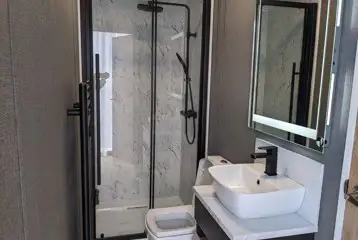 Blencathra camping pod bathroom Blencathra camping pod bathroom