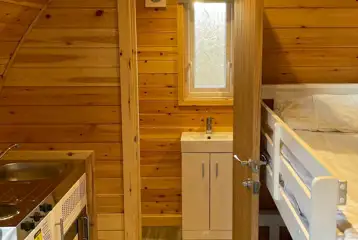Orchard pods plus small kitchenette Orchard pods plus small kitchenette