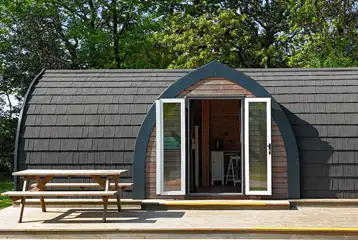 Orchard pods plus exterior Orchard pods plus exterior