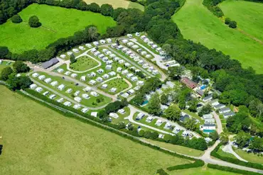Aerial view of site