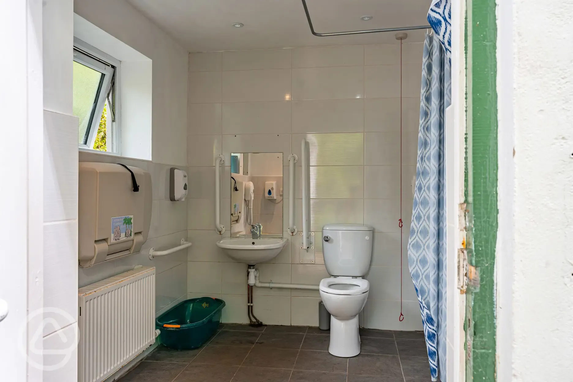 Disabled and baby changing bathroom