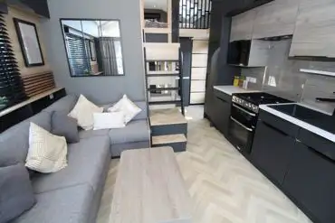 Ensuite Glamping Cabin interior