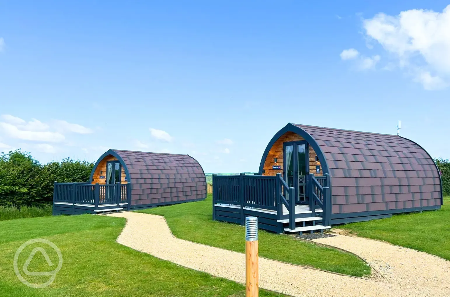 Glamping pods
