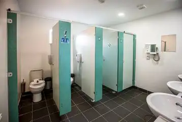 Toilets with access to a hair dryer Toilets with access to a hair dryer