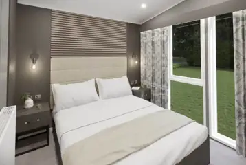Forest glamping pod bedroom Forest glamping pod bedroom