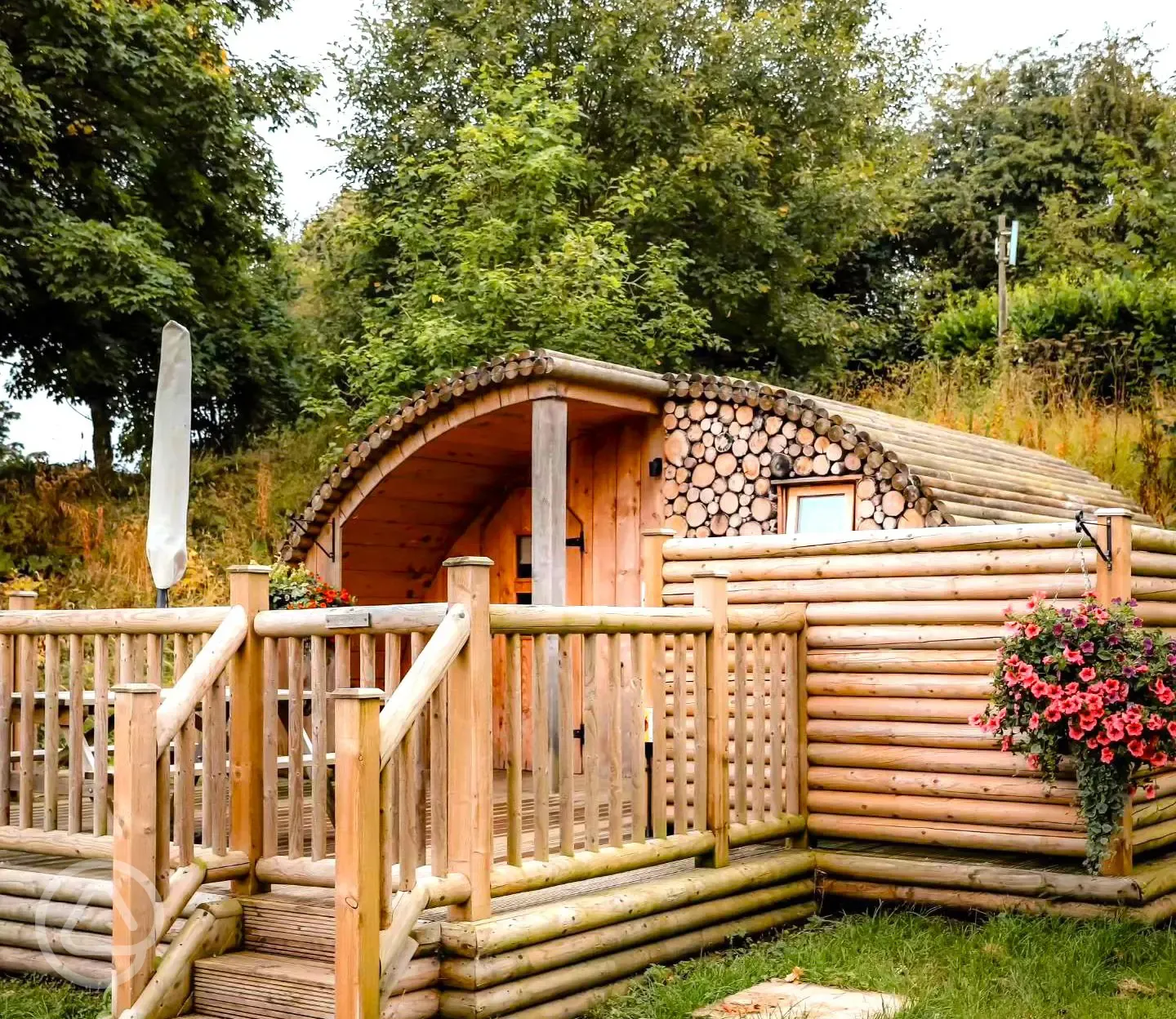 Ensuite glamping pod