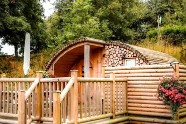 Ensuite glamping pod