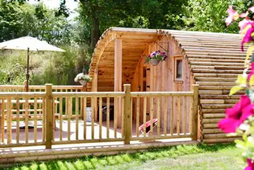 Ensuite glamping pod