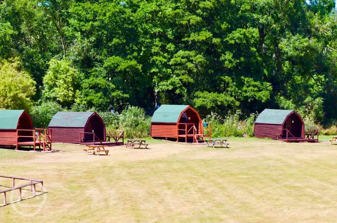 Camping pods