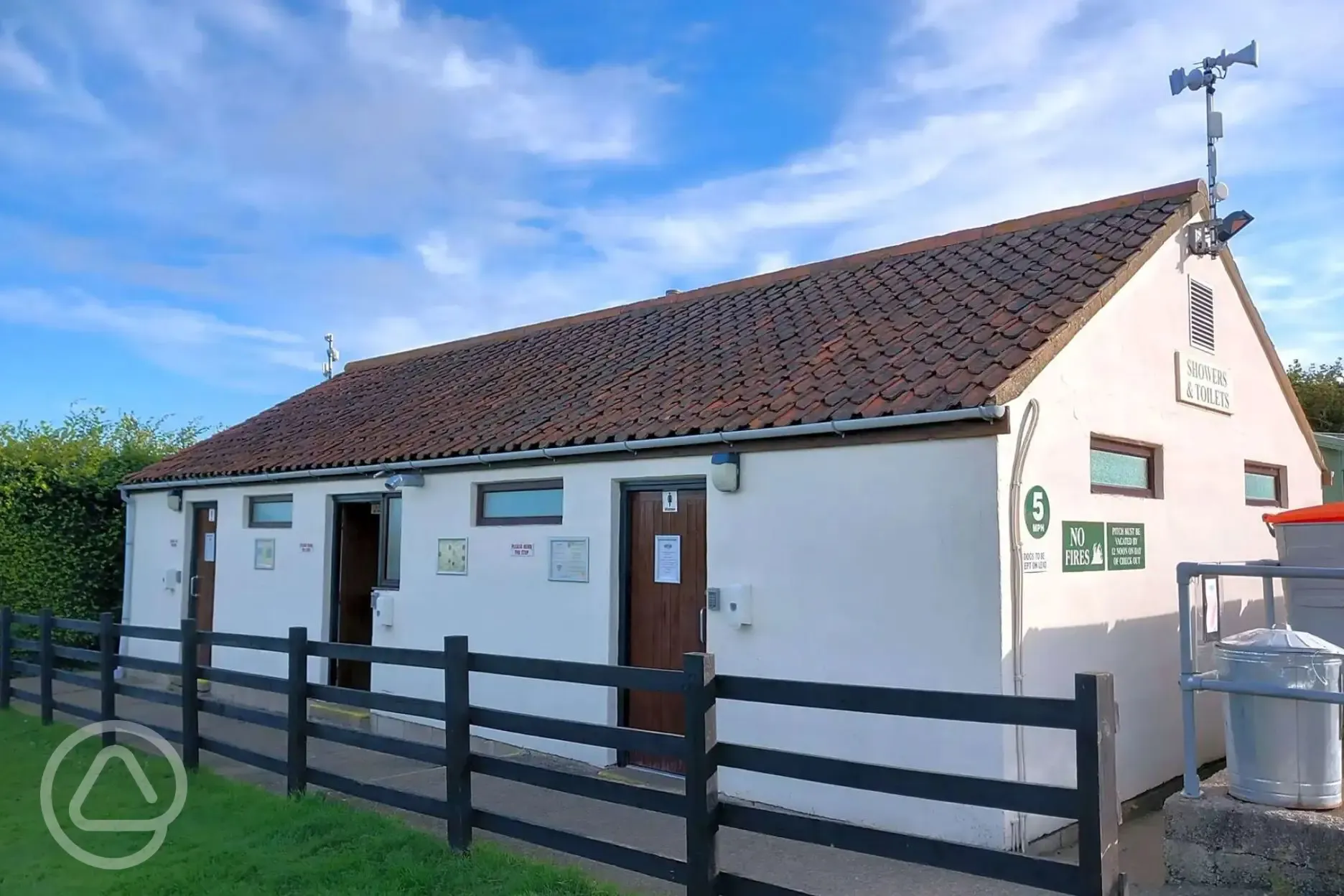 Facilities block exterior
