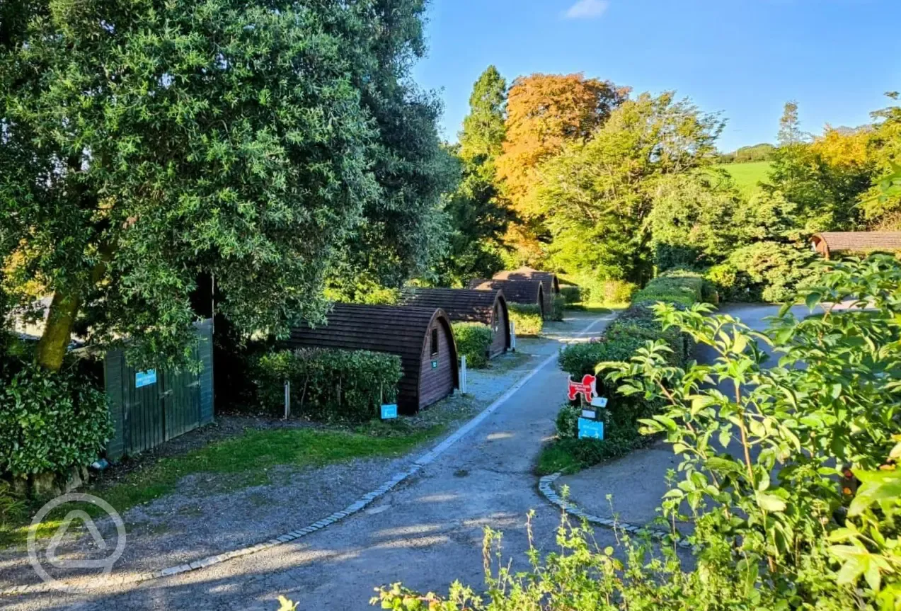 Camping pods