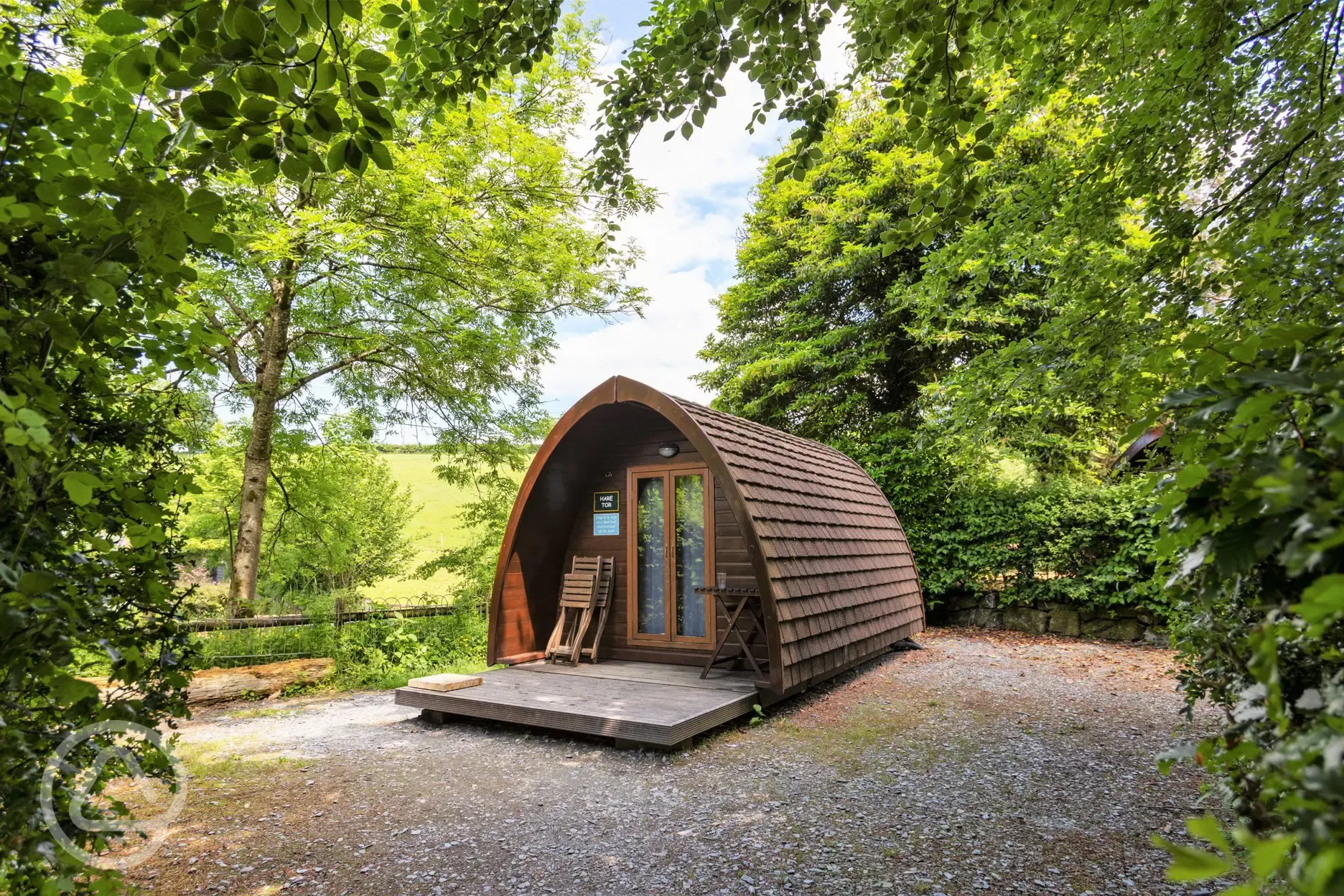 Large camping pod