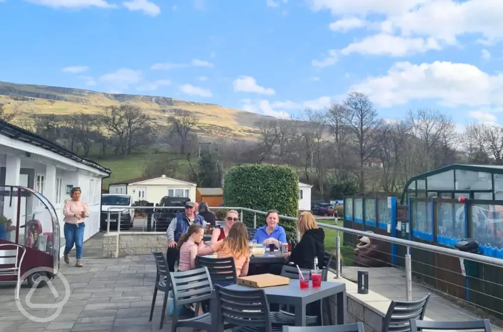 Bar and bistro outdoor seating