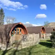 Six person camping pod exterior