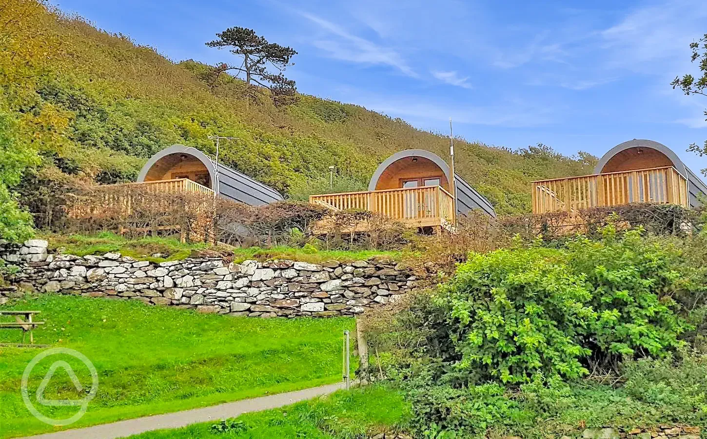 Glamping pods