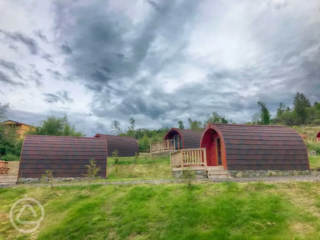 Glamping pods