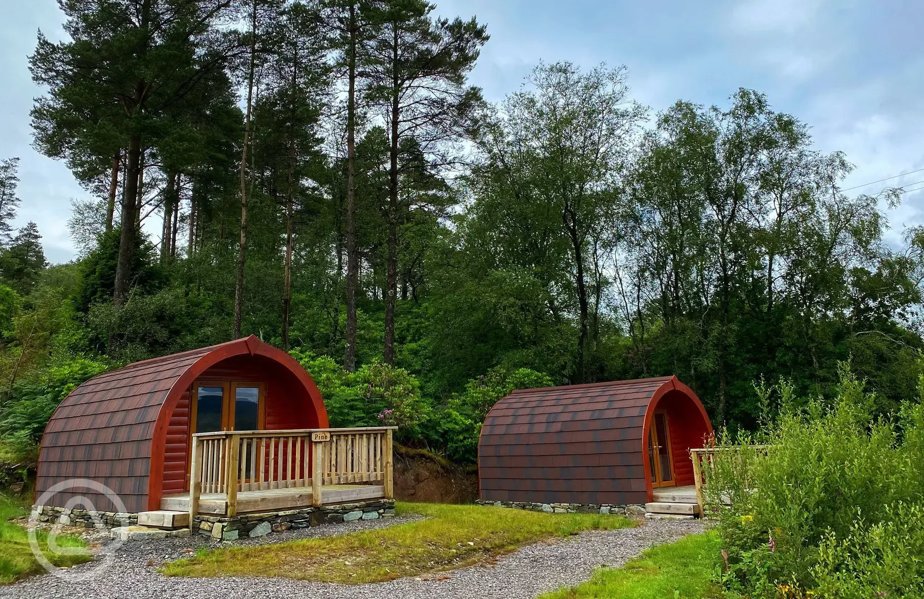 Glamping pods