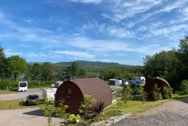 Glamping pods and hardstanding pitches