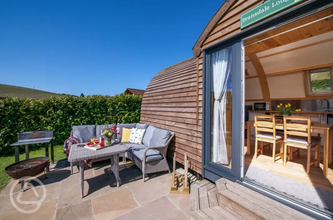 Premier ensuite Wigwam pod