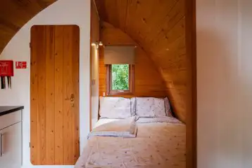 Mega Pod with bedding pack as optional extra Mega Pod with bedding pack as optional extra