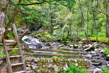 Onsite Nantcol Waterfalls