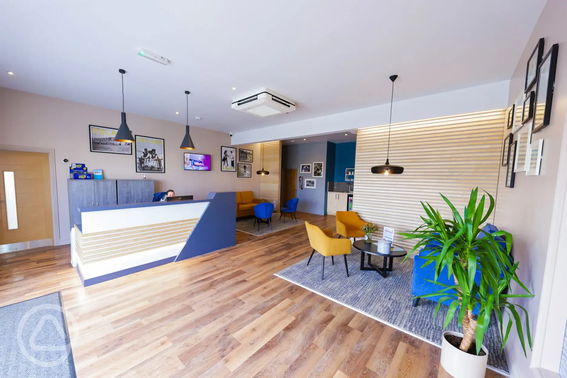 Reception area