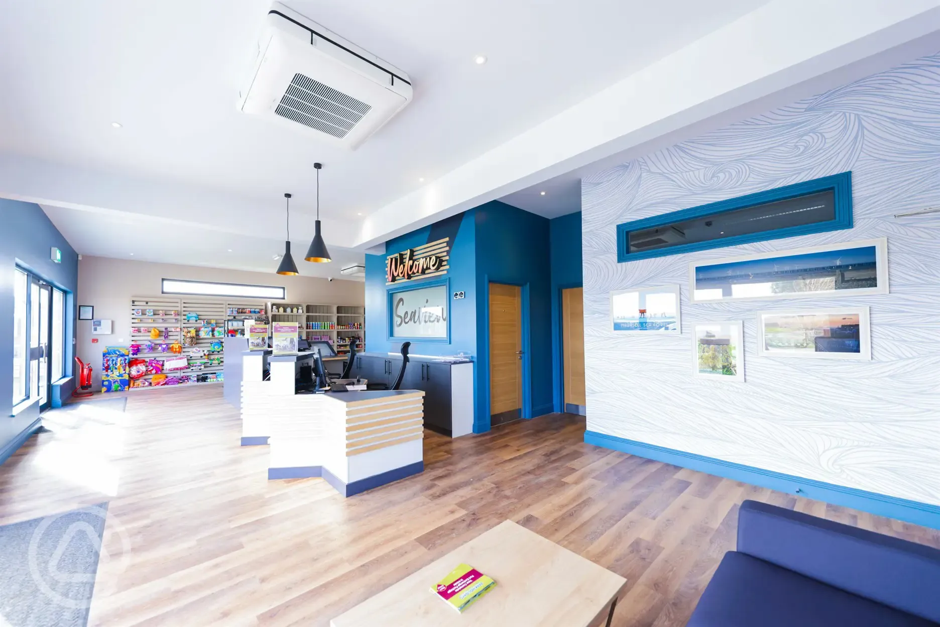 Reception area
