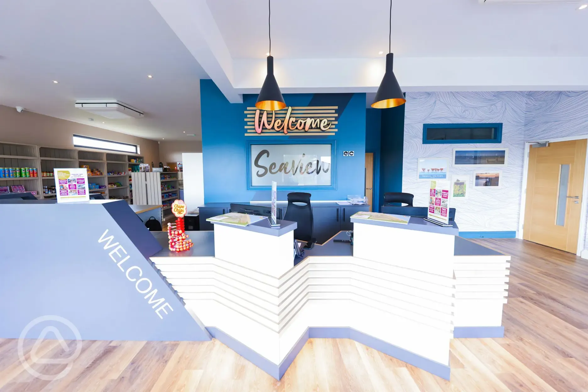 Reception area