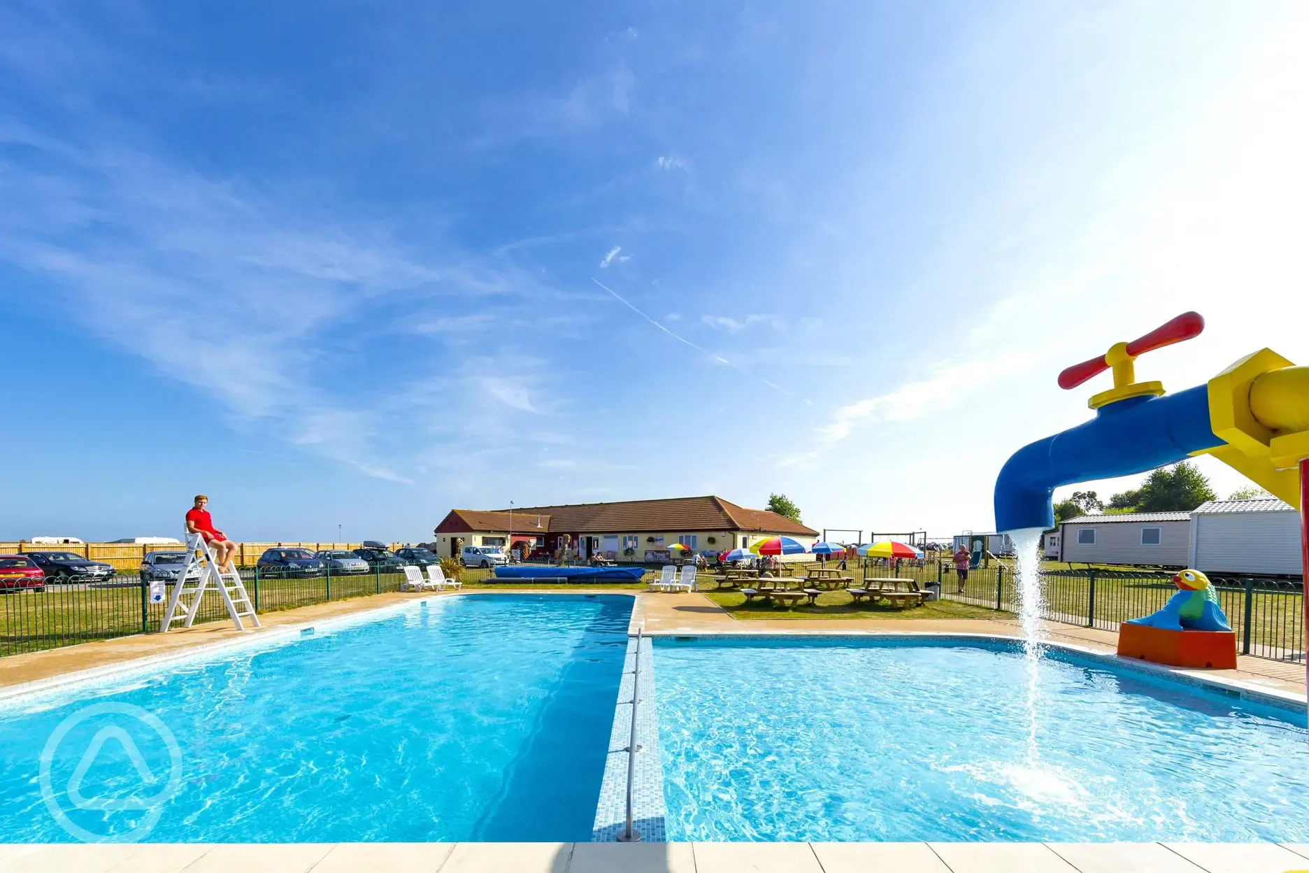 Outdoor swimming pool