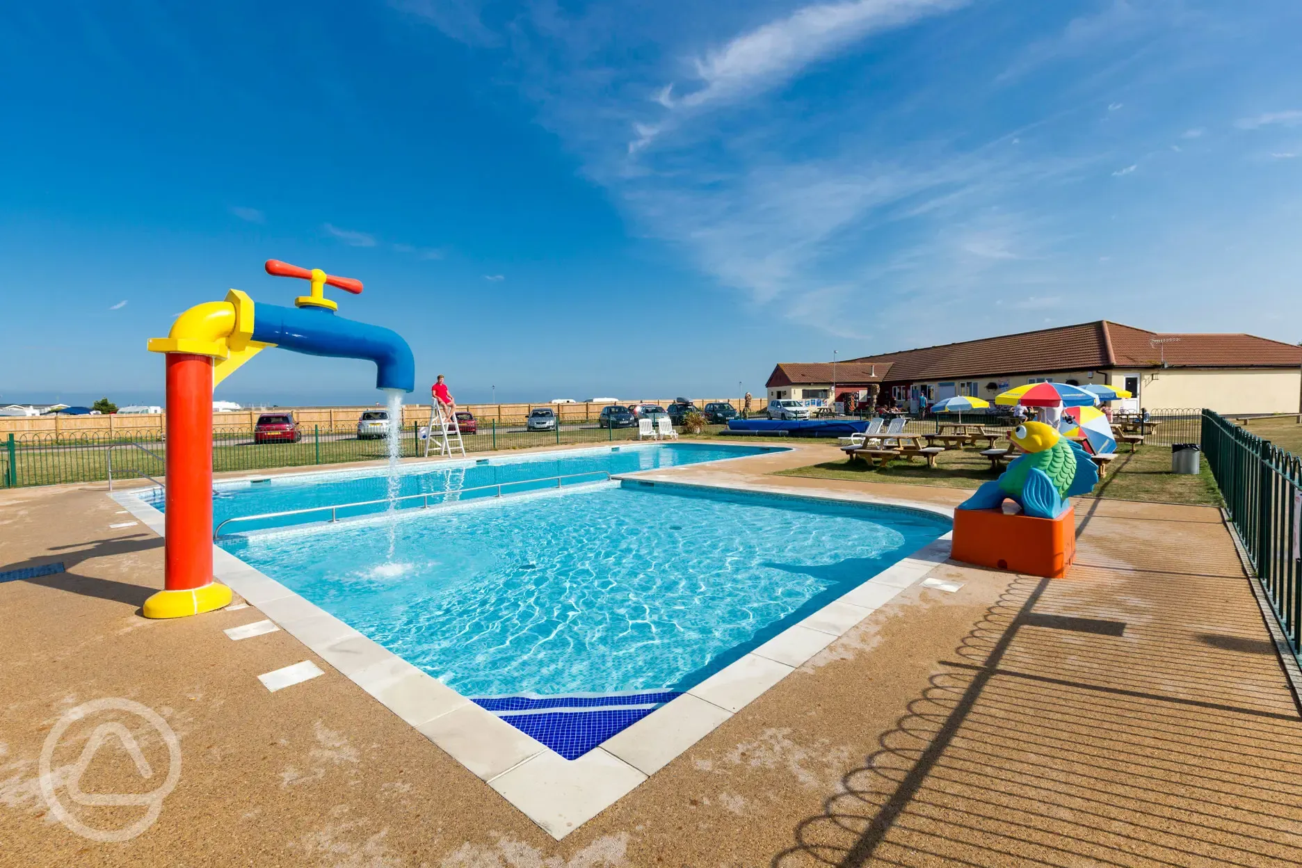 Outdoor swimming pool