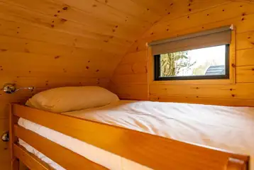 Camping pod interior Camping pod interior