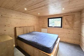 Silver Birch lodge double bedroom Silver Birch lodge double bedroom