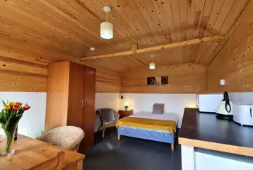 Hill View huts - two person interior Hill View huts - two person interior