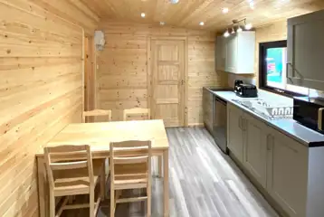 Pine/Ash lodge main living/kitchen/dining room Pine/Ash lodge main living/kitchen/dining room