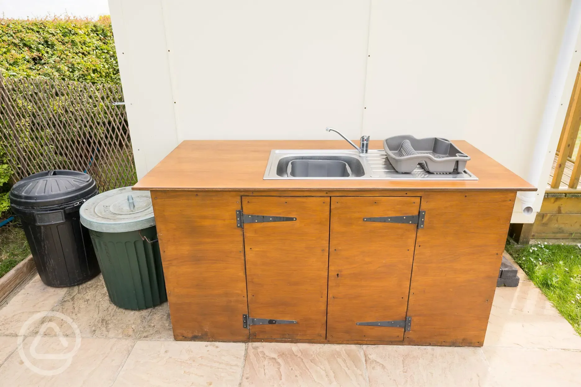 Washing up area