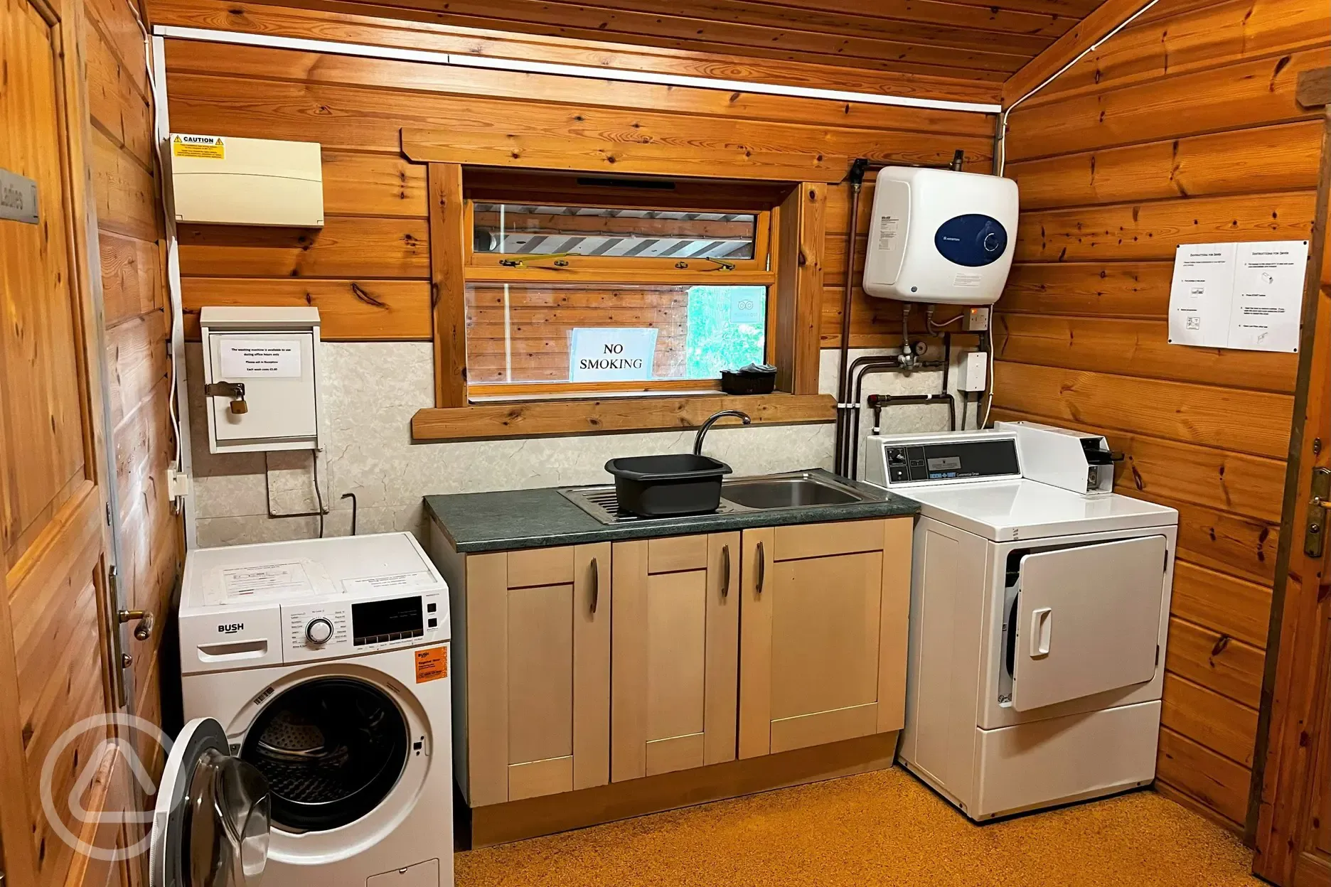 Laundry area