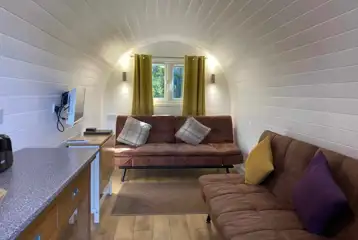 Four berth camping ark interior