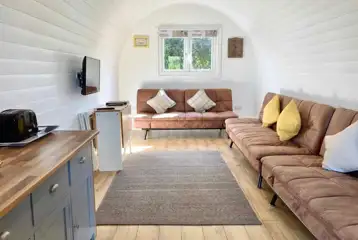 Six berth camping ark interior