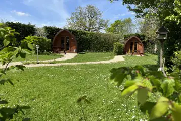 Camping pods, sleeping two and dog friendly Camping pods, sleeping two and dog friendly