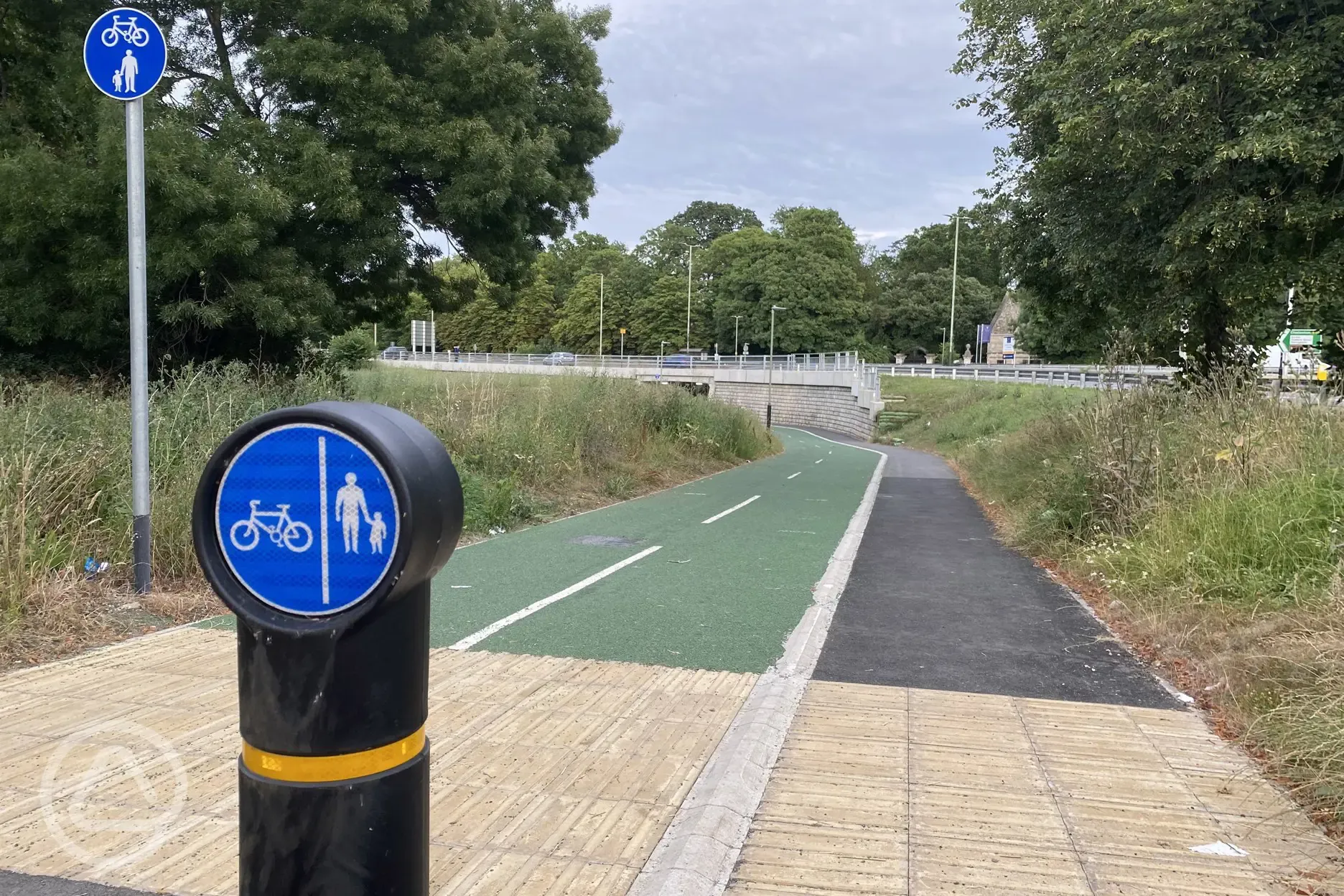 Cycle routes into Cheltenham