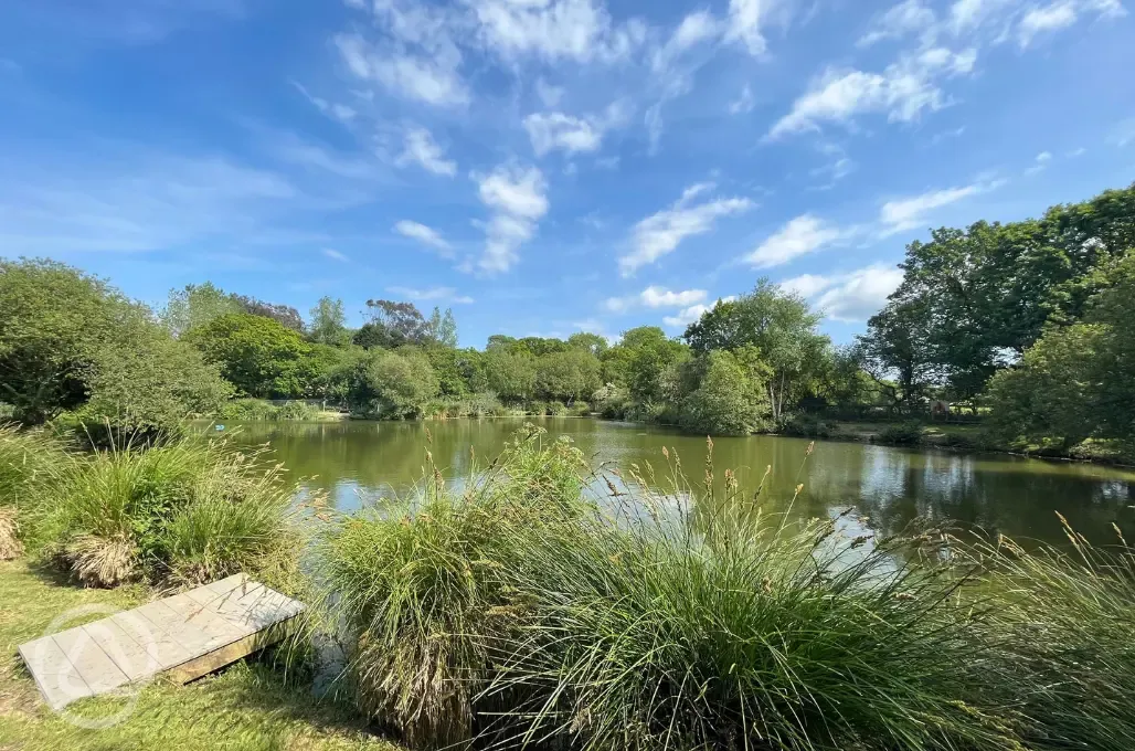 Fishing lakes onsite