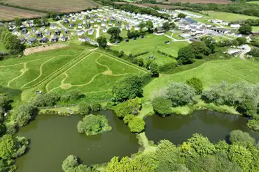 Aerial of the site