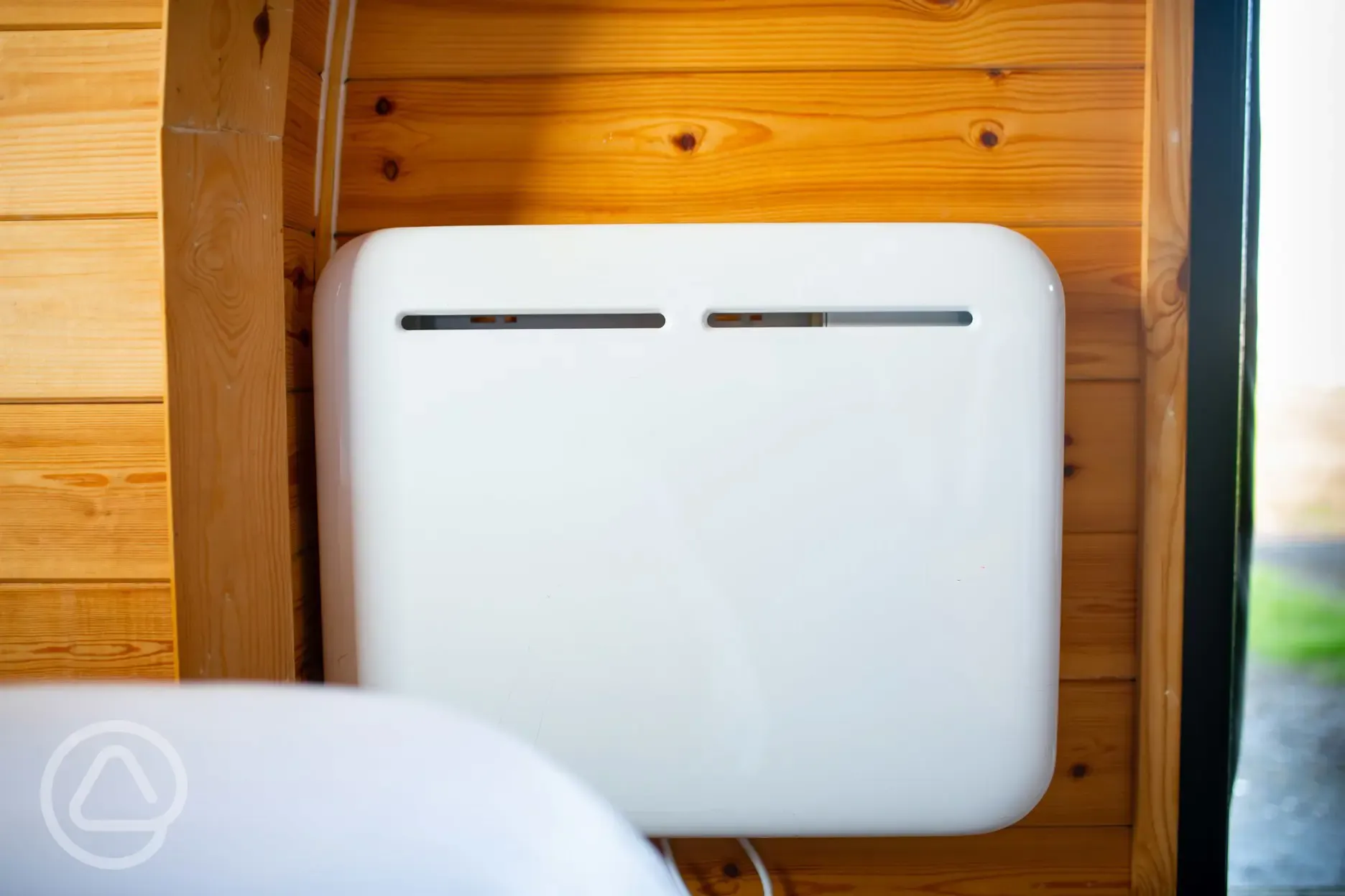 Camping pod - heater