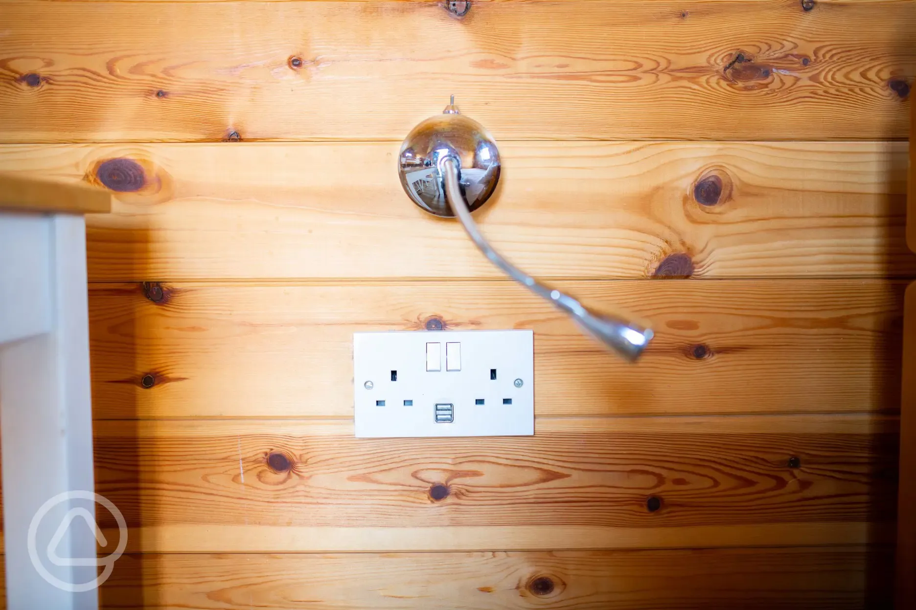 Camping pod - plug sockets