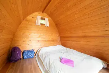 Park Cliffe camping pods interior Park Cliffe camping pods interior