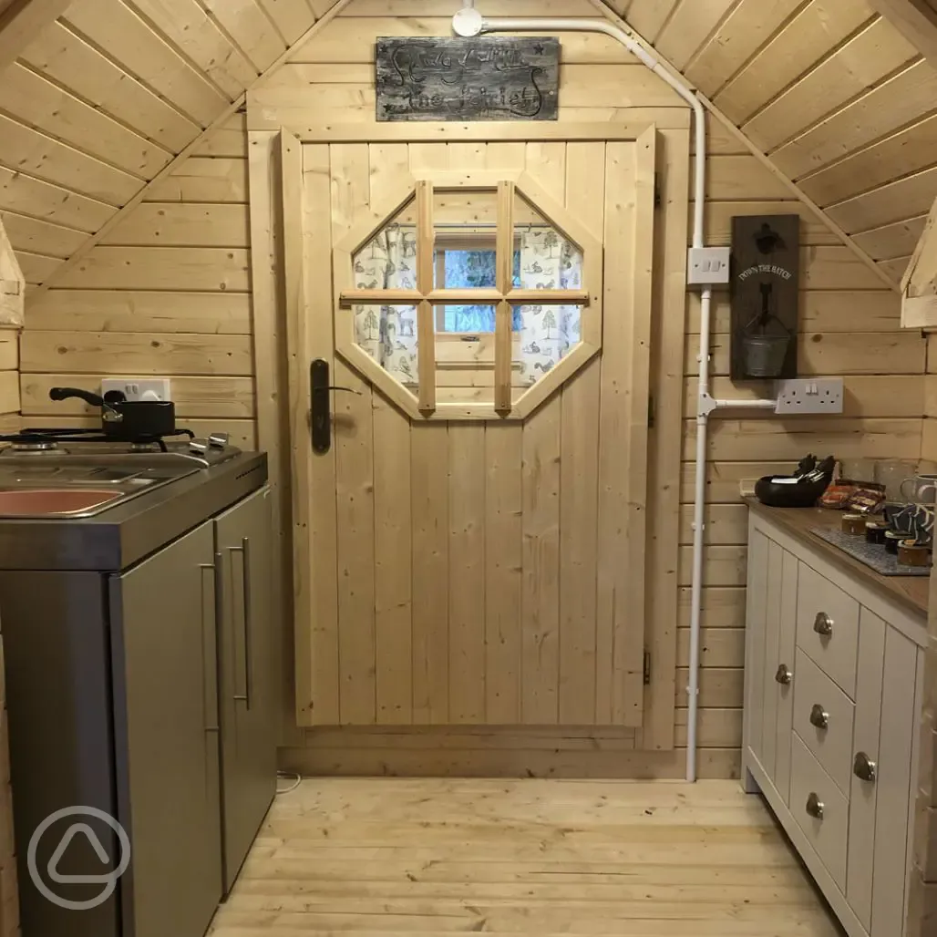 Enchanted cottage kitchen