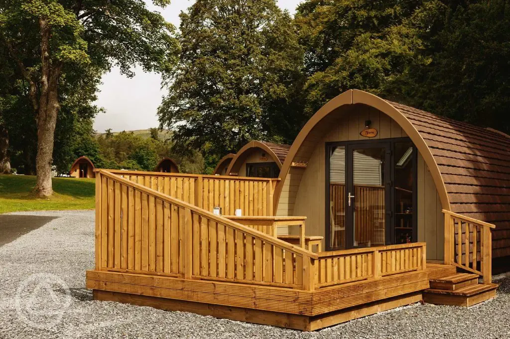 Glamping pods