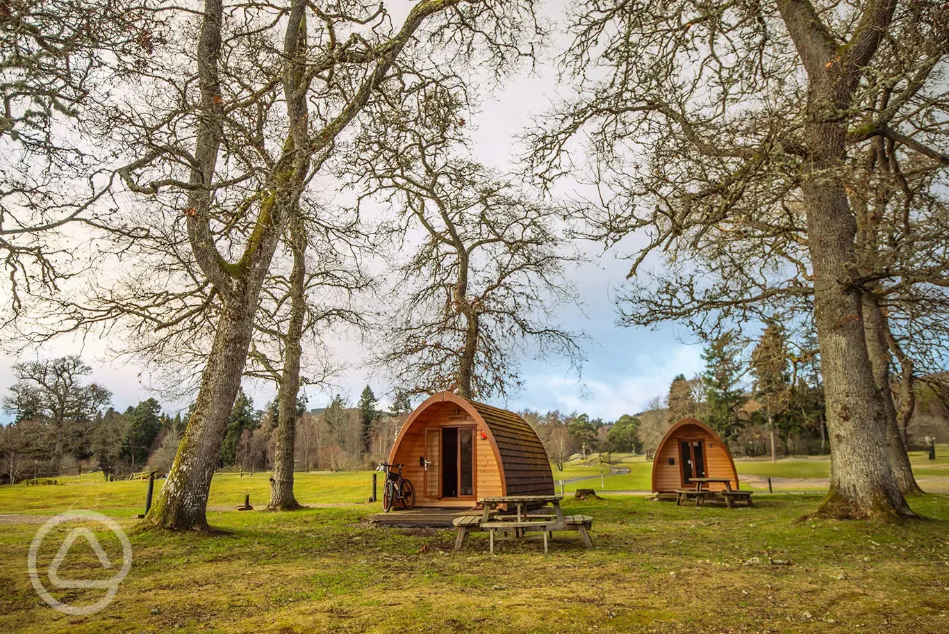 Camping pods