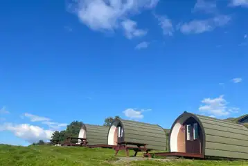 Camping pods, sleeping up to two people and dog friendly Camping pods, sleeping up to two people and dog friendly