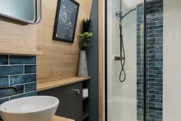Glamping pod ensuite Glamping pod ensuite